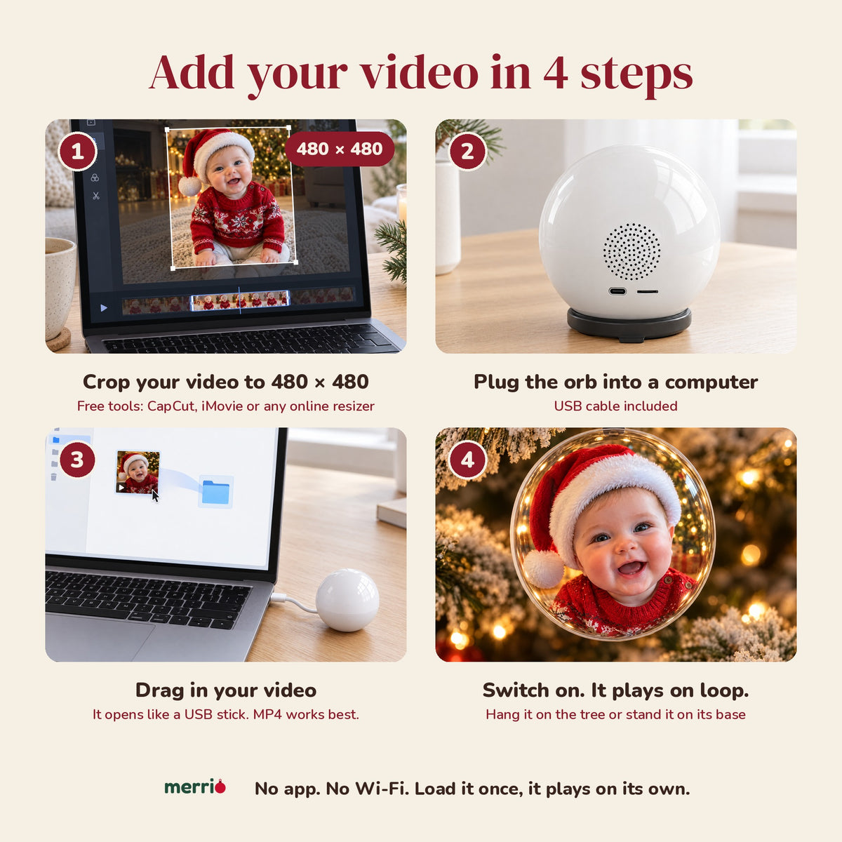 Memory Orb - Your Video Inside a Crystal Ball